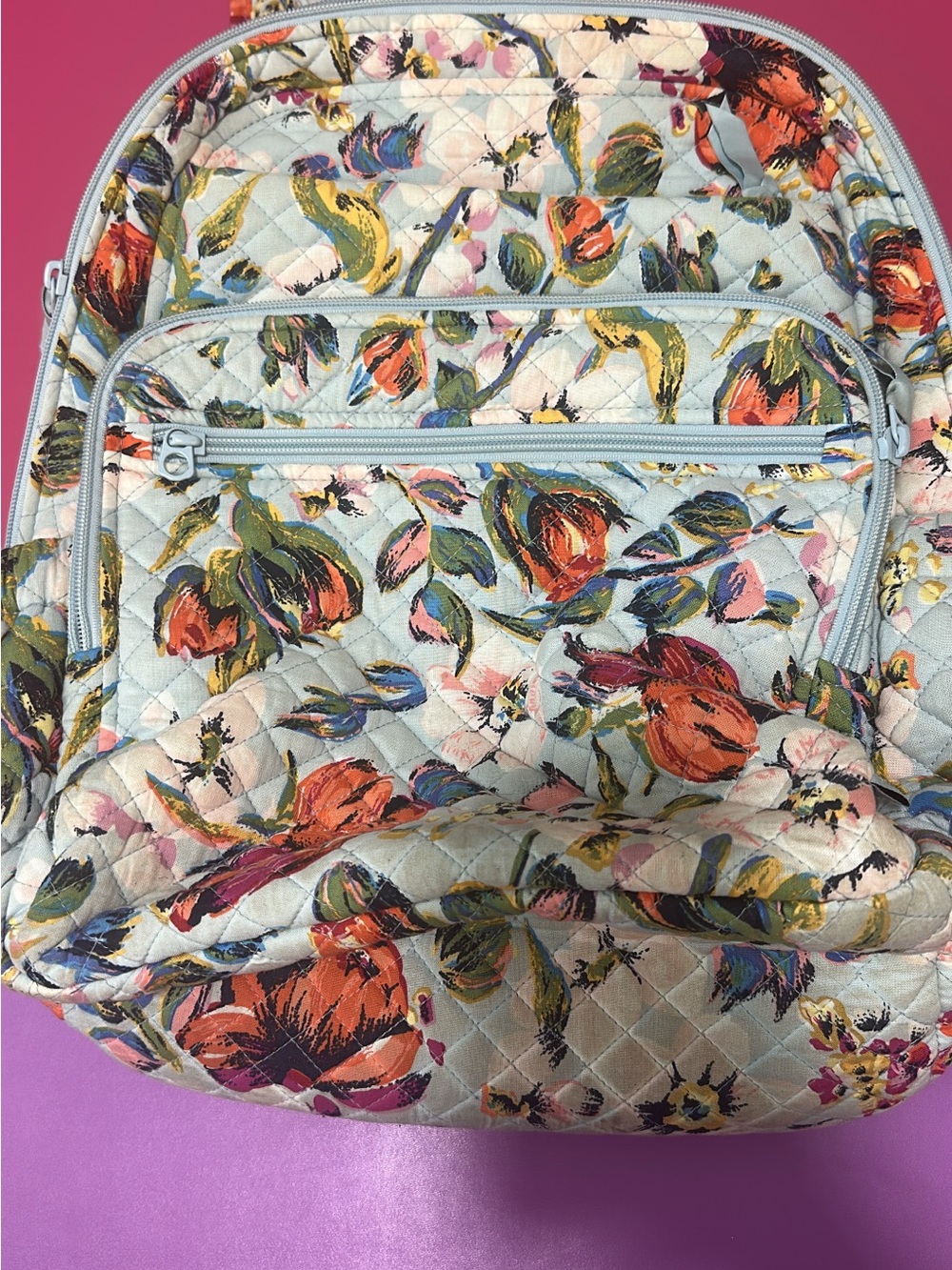 Vera Bradley floral backpack